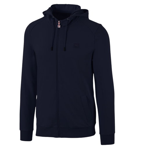 Fila Hooded Jacket Robin Full Zip (Sweat Jacket, Cotton) Navy Blue Men's