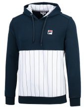 Fila Hoodie Misha Stripes in peacoat blue/white for Men