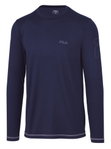 Fila Langarmshirt Joris (angenehmer Tragekomfort) navyblau Herren