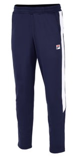 Fila Training Pants Jan (100% Polyester) navy blue/white Men