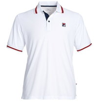 Fila Tennis Polo Piro white/navy Men