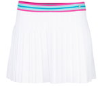Fila Tennisrock Finja (Faltenrock, mit Streifen Tape) weiss Damen