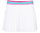 Fila Tennisrock Finja (Faltenrock, mit Streifen Tape) weiss Damen