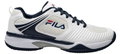 Fila Tennisschuhe Veloce Clay/Sandplatz weiss/dunkelblau Herren
