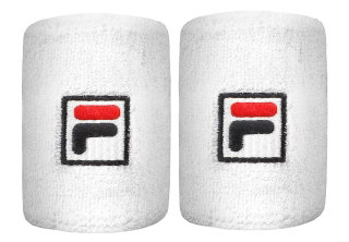 Fila Sweatband East Wrist (80% Cotton) white - 2 pieces