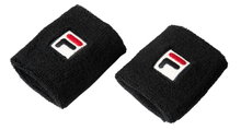 Fila Sweatband East Hand Wrist (80% Cotton) black - 2 pieces