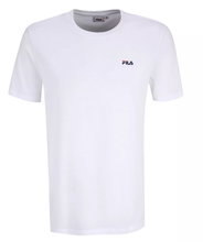 Fila Freizeit-Shirt Brod Tee (Baumwolle) weiss/weiss Herren - 2er Pack