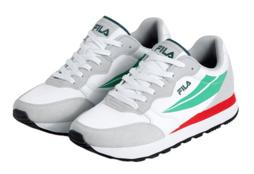 Fila Sneaker Hypert weiss/mint/rot Herren