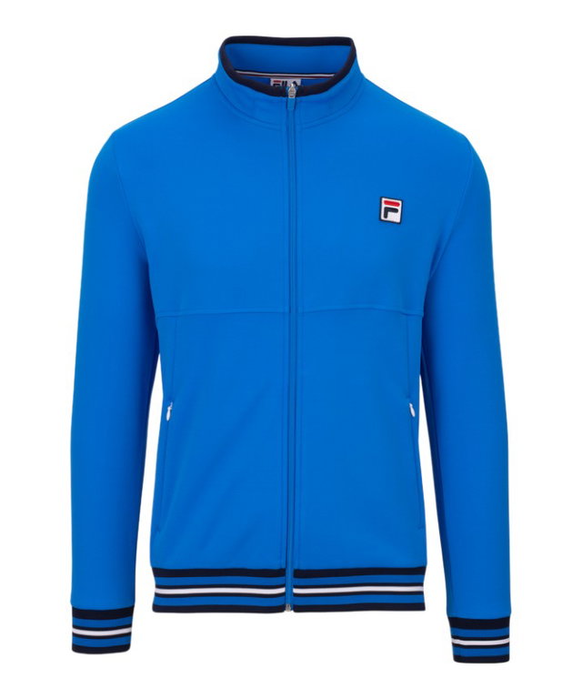 Fila Sports Jacket Aron Classic Retro Look Blue Men's