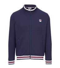 Fila Sports Jacket Aron Classic Retro Look Navy Blue Men's
