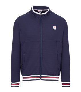 Fila Sports Jacket Aron Classic Retro Look Navy Blue Men's