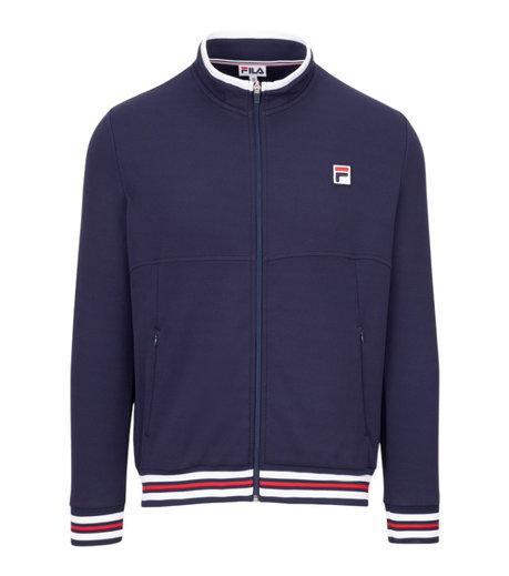 Fila Sportjacke Aron Classic Retrolook navyblau Herren
