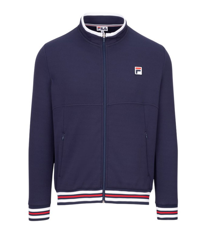 Fila Sportjacke Aron Classic Retrolook navyblau Herren
