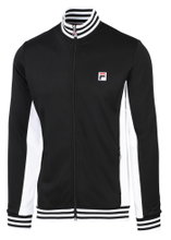 Fila Sportjacke Olaf Classic Retrolook schwarz/weiss Herren