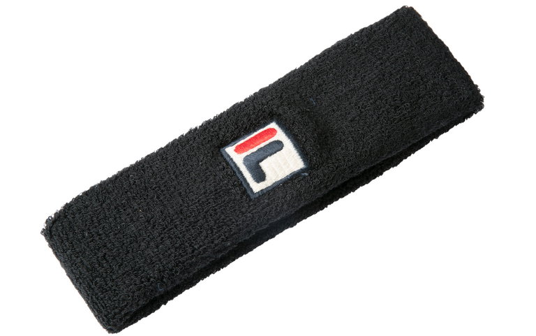 Fila Stirnband Flexby (Baumwolle) schwarz - 1 Stück
