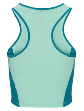Top Fila Suna (Racerback) zielony/mint dla kobiet