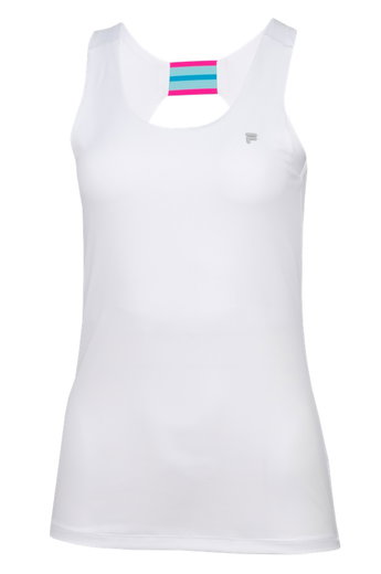 Fila Tennis-Tank Top Alissa (breite Träger, angenehmes Tragegefühl) weiss Damen