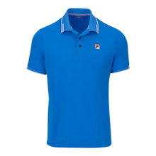 Fila Tennis-Polo Alejandro (hoher Tragekomfort) blau Herren