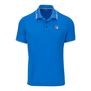 Fila Tennis-Polo Alejandro (hoher Tragekomfort) blau Herren