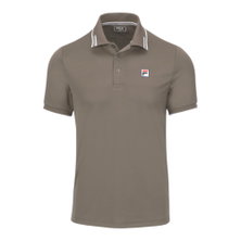 Fila Tennis Polo Alejandro (high wearing comfort) taupe brown men's