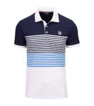 Fila Tennis-Polo BB Monte Carlo (rec. Polyester) weiss/navy/blau Herren