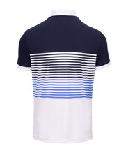 Fila Tennis Polo BB Monte Carlo (rec. Polyester) white/navy/blue men's