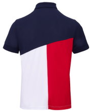 Fila Tennis Polo Erol (rec. Polyester) navy blue/red/white men's