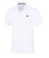 Fila Tennis-Polo Hermano (100% rec. Polyester, klassisch Look) weiss Herren