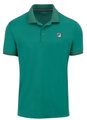 Fila Tennis-Polo Hermano (100% rec. Polyester, klassisch Look) grün Herren