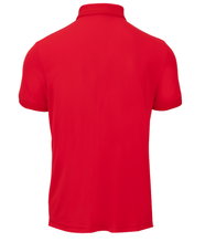 Fila Tennis Polo Hermano (100% recycled polyester, classic look) red men's