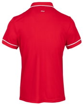 Fila Tennis Polo New Court (100% Polyester) red Men