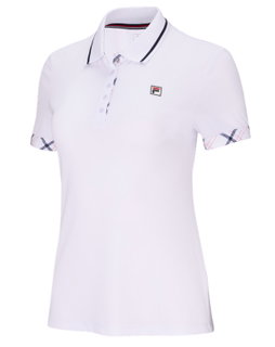 Fila Tennis Polo Zea White Ladies
