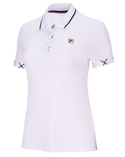 Fila Tennis-Polo Zea weiss Damen