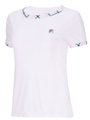 Fila Tennis Shirt Yamila (comfortable to wear) white/green ladies