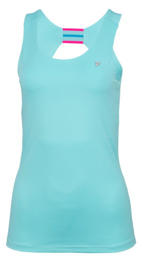 Fila Tennis-Tank Top Alissa (breite Träger, angenehmes Tragegefühl) blau Damen