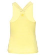 Fila Tennis Tank Top Amelia (high wearing comfort) yellow ladies