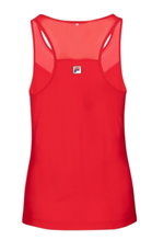 Fila Tennis Tank Top Angelika (wide straps) red ladies