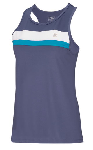 Fila Tennis-Tank Top Elva (breite Racerback) indigoblau Damen