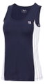 Fila Tennis Tank Top Nina (100% Polyester) navy blue/white Ladies