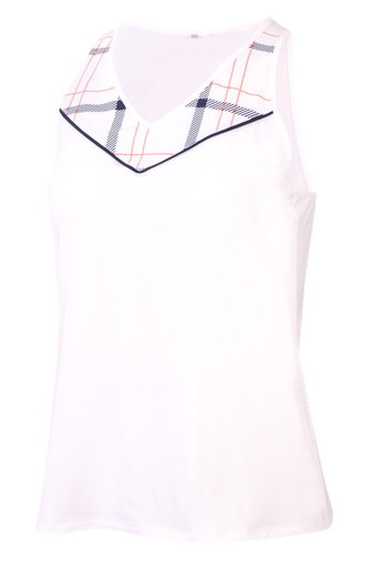 Fila Tennis-Tank Top Hilke (breite Träger) weiss Damen