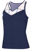 Fila Tennis Tank Top Hilke (wide straps) navy blue ladies