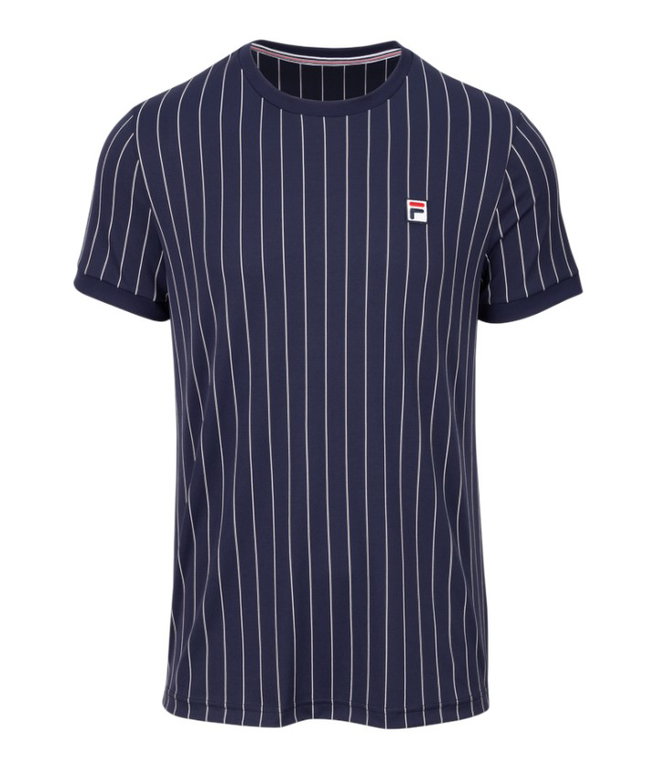Fila Tennis-Tshirt BB1 Stripes (rec. Polyester) navyblau Herren