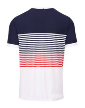 Fila Tennis T-shirt BB 1983 (recycled polyester) white/navy/red men's