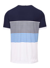 Fila Tennis T-shirt BB 1983 (recycled polyester) white/navy/blue men's