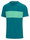 Fila Tennis-Tshirt Cailan (100% rec. Polyester) tealblau/grün Herren