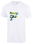 Fila Tennis-Tshirt Caleb (100% Polyester) weiss Jungen/Boys