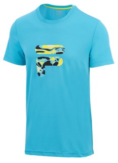 Fila Tennis-Tshirt Caleb (100% Polyester) blau Jungen/Boys