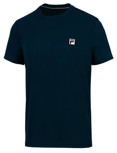 Fila Tennis-Tshirt Dani (angenehmes Tragegefühl) navyblau Jungen/Boys