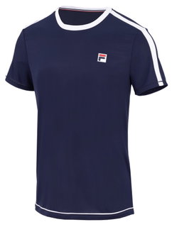 Fila Tennis T-Shirt Elias (Polyester) navy blue/white Men's