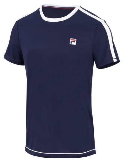 Fila Tennis T-Shirt Elias (Polyester) navy blue/white Men's